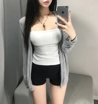 Delicate Drape One-Off-Shoulder Short-Sleeve T-Shirred Tee Slim Waist