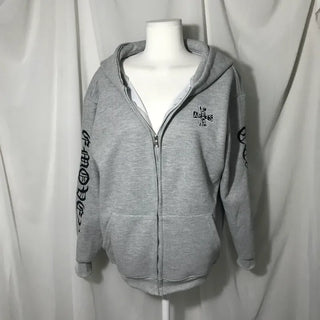 Two-way Bold Striped Zip-up Hoodie Transitional Season Cardigan