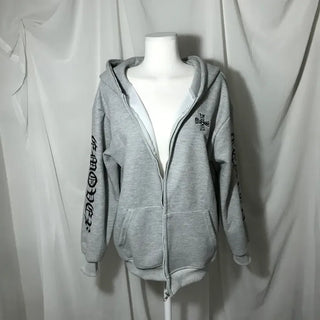 Two-way Bold Striped Zip-up Hoodie Transitional Season Cardigan