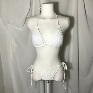 Cutout Shirring Slim Illusion Monokini Slit Sexy Glam