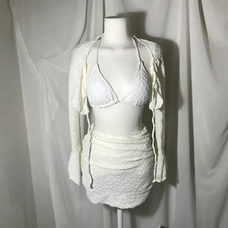 Cutout Shirring Slim Illusion Monokini Slit Sexy Glam