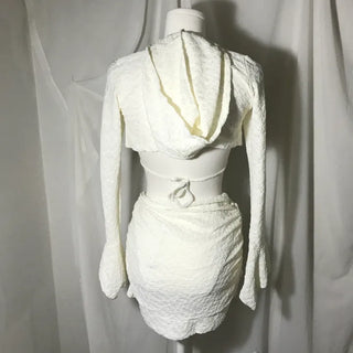 Cutout Shirring Slim Illusion Monokini Slit Sexy Glam