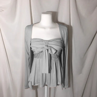 Delicate Fit Open Cardigan Flowy Basic Autumn Outerwear