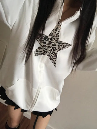 Fur Hooded Padded Jacket Elastic Waist Oversized Loose