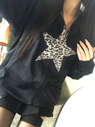 Fur Hooded Padded Jacket Elastic Waist Oversized Loose
