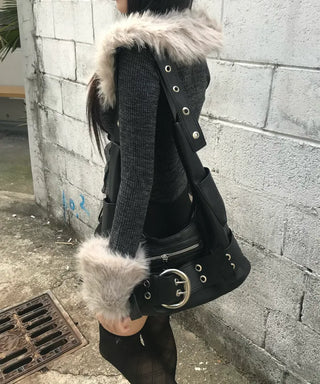 Leopard Star Zip-up Hoodie Avant-garde Fit Loose Two-way