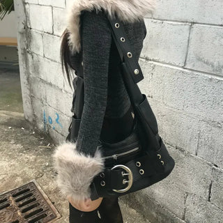 Leopard Star Zip-up Hoodie Avant-garde Fit Loose Two-way