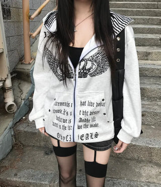 Dali Buckle Shearling Jacket Fur Crop Winter Outerwear