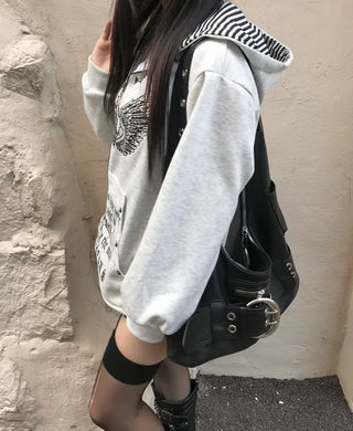 Dali Buckle Shearling Jacket Fur Crop Winter Outerwear