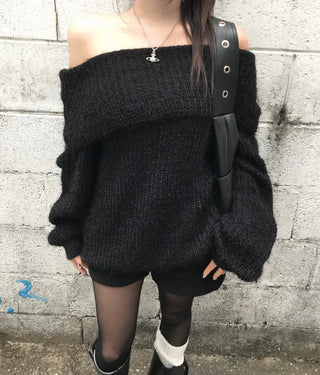Lia Boucle Fur Angora Cardigan Transitional Season Winter