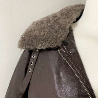 Leel Angora Loose Fit Cardigan Oversized Knit Long