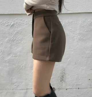 Bagel Two-Tone Fur Hooded Zip-Up Jacket Year-End Gyaru