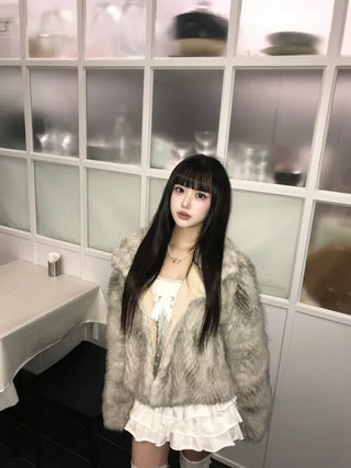 Rabbit Wool Winter Shorts Hot Pants High-waisted Year-end