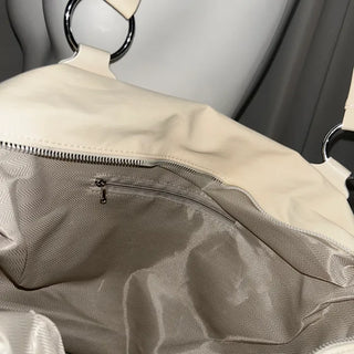 Brushed Hairy Fur Jacket High-neck Coat Two-tone Year-end
