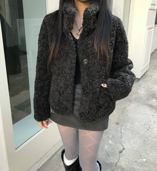 Louis Angora Knit Folding Shorts Shirred Pants Hot