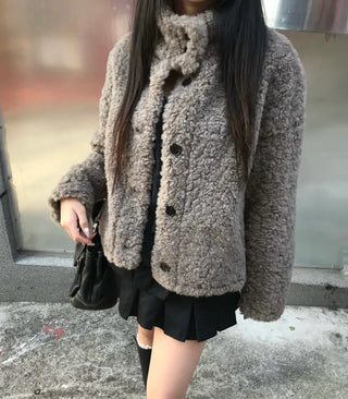 Louis Angora Knit Folding Shorts Shirred Pants Hot
