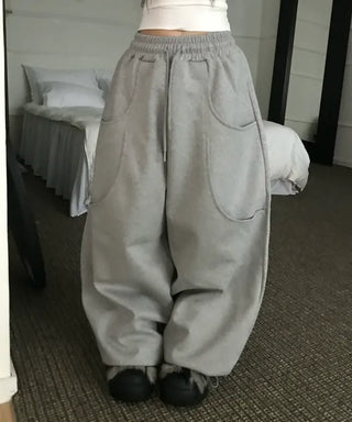 Rabbit Ponytail Tie Off-shoulder Long Sleeve Basic Item