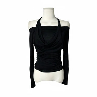 Fur Hoodie Knit Zip-up Oversized Avant-garde Fit Loose