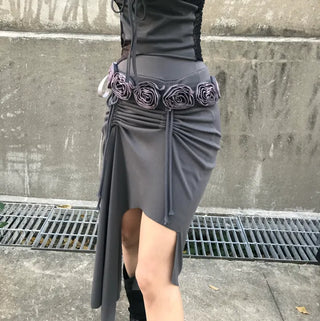 Shirred Halter Neck Sleeveless Off-Shoulder Long Sleeve Tee