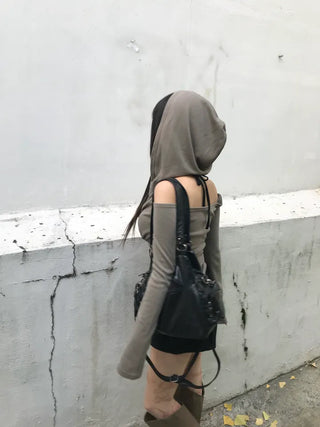 Tiered frill suede skirt-pants skirt mini low-rise daily
