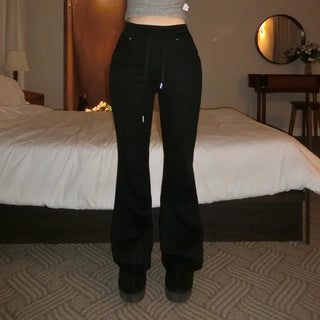 Shoulder Slit V-neck Hoodie Long Sleeve Crop Top