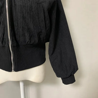 Lovey Gray Fur Jacket Year-end look Party Christmas