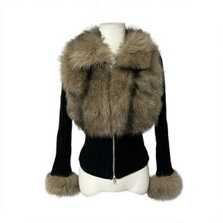 Mer Eyelet One-shoulder Sweatshirt Year-end look Christmas Date