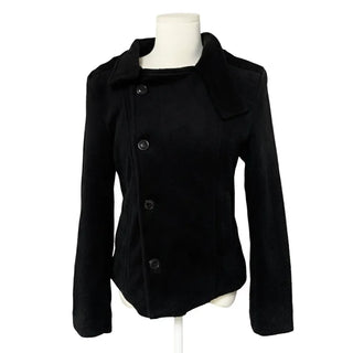 Ellie High-neck Half Slim Short Coat Classic Crop
