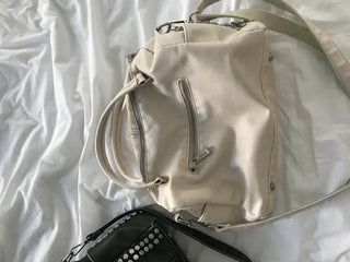 Metallic Vintage Studded Shoulder Bag Crossbody iPad Storage