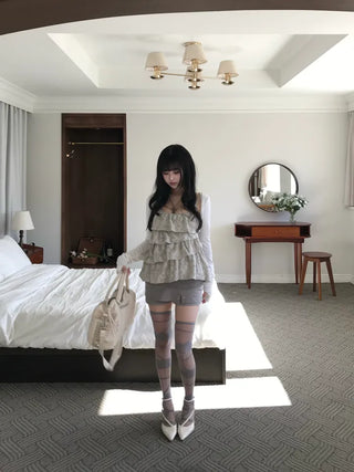 Bondage X See-through Stockings Knee Socks Daily Half