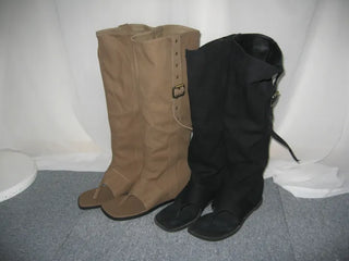 Buckle flip-flops hidden heel boots summer belt eyelet