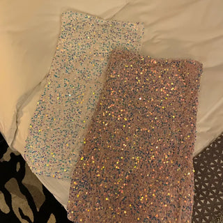 Sequin Party Tube Top Tank Dress
