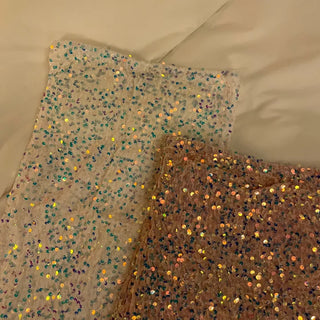 Sequin Party Tube Top Tank Dress