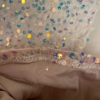 Sequin Party Tube Top Tank Dress