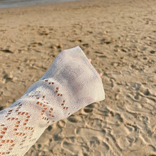 Vanilla Punching Knit Off-Shoulder Dress Petite Lovely Glam