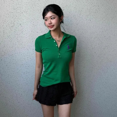 Loose Fit Frill Casual Daily Shorts