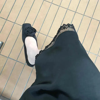 A-line Casual Midi Skirt