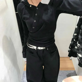 Fitted Snap Buddy Hoodie