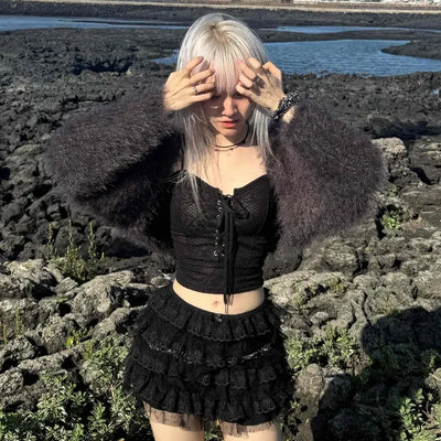 Lace Frill Shorts