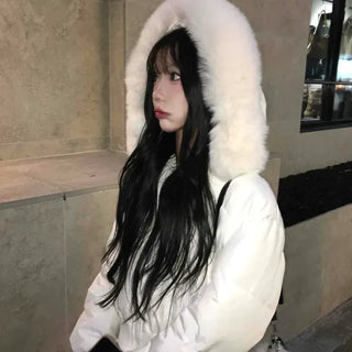 Kitsch Puff Volume Shirred Crop Padded Jacket
