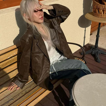 Daily Tailored Leather Jacket