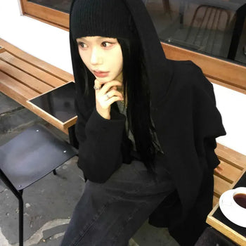 Oversized Hooded Maxi Long Coat