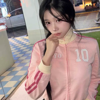 Big Number Tokyo Colorblock Line Track Top
