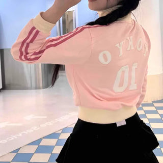 Big Number Tokyo Colorblock Line Track Top