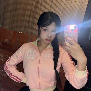 Big Number Tokyo Colorblock Line Track Top