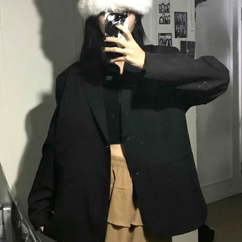 Minimal Tailored Oversized Jacket