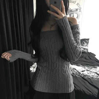Wool Touch Classic Cable High Neck Oversized Knit