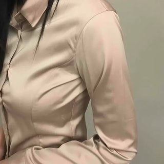 Modern Satin Collar Slim Fit Shirt
