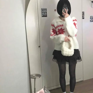Winter Nordic Cozy Knit Zip-up