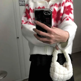 Winter Nordic Cozy Knit Zip-up